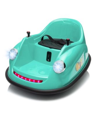 12V Electric Ride-On Bumper Car for Kids, 360degree(s) Spin, Remote Control, Music, Safety Certified, Fun Gift for Boys and Girls