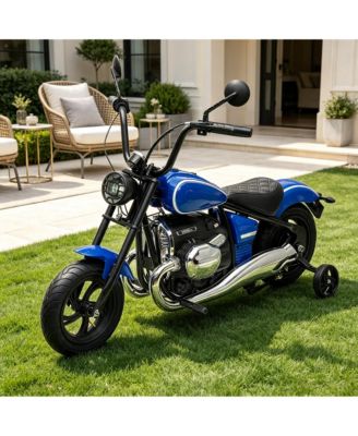 24V Licensed Sport Motorcycle Brushless Motor Ride-On, Ages 6-14