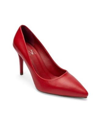 Forever and Always Shoes Women's Moriel Leather Stiletto Pump
