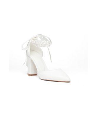 Women's Sora Block Heel Bridal Pump