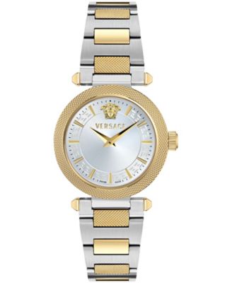 Women's V-Musa Two-Tone Stainless Steel Bracelet Watch 35mm