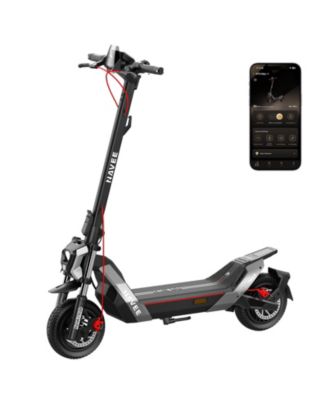 NT5 Max Electric Scooter, 51.6 mi Max Range, 31 MPH Max Speed, 1900W Motor, Telescopic Suspension, 10.5" Tires