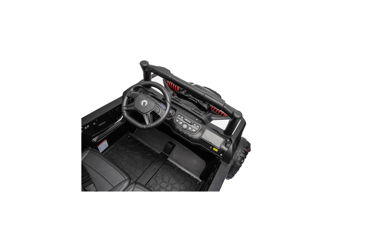 Детская игрушка YOBTOP 12V 7Ah Remote-Control Two-Mode Kids Electric UTV Ride-On Car, от 3 лет, цвет: Чёрный, вариант 1 — фото 5