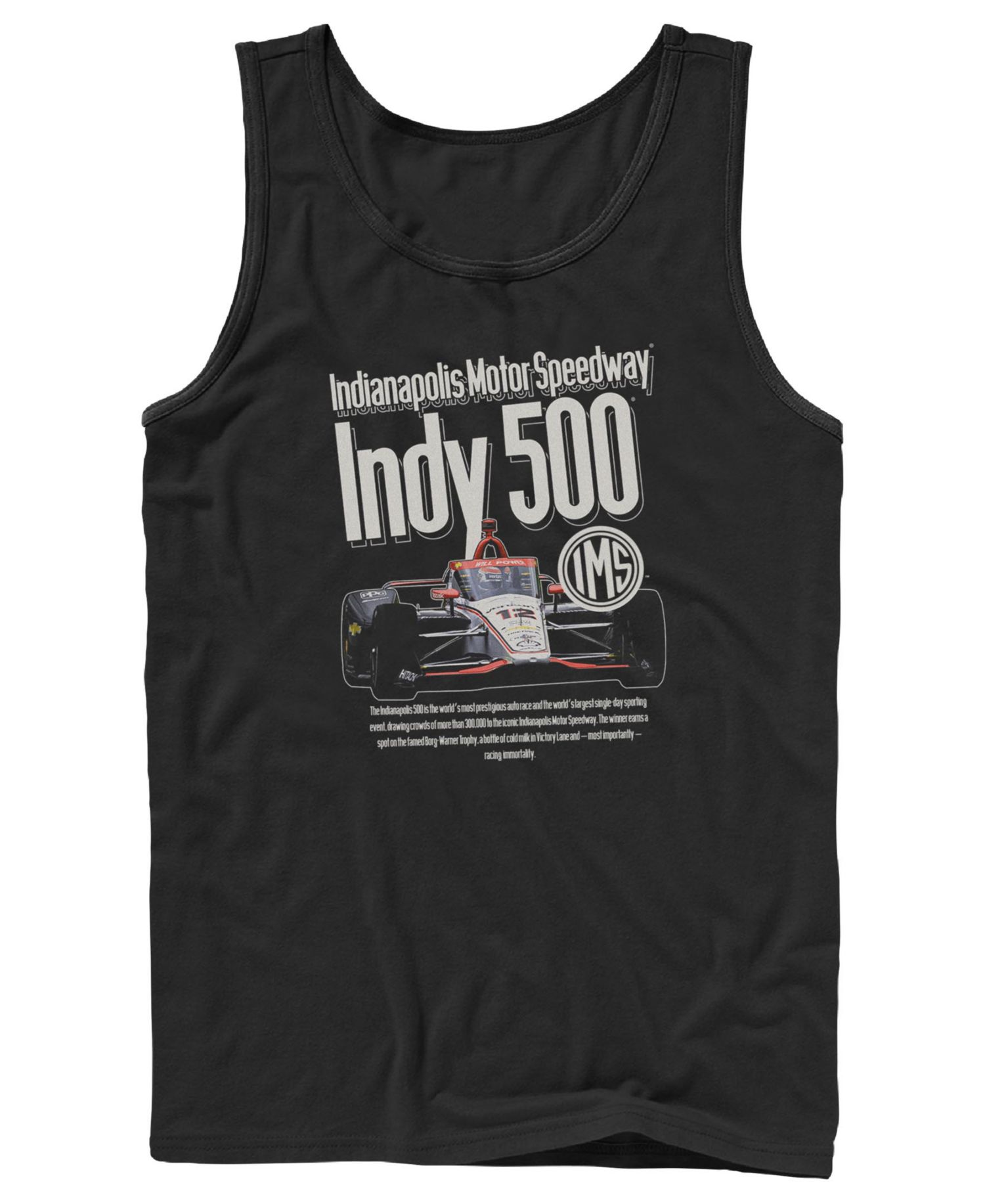 Men's Indy Cover Ad Graphic Tank Top