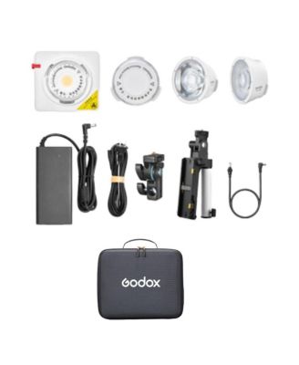 ML100R RGB LED Video Light Kit (15degree(s)  36degree(s) Lens  NPF Mount Handgrip Kit)