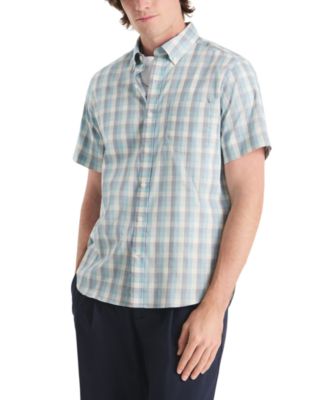 Men's Plaid Short-Sleeve Shirt
