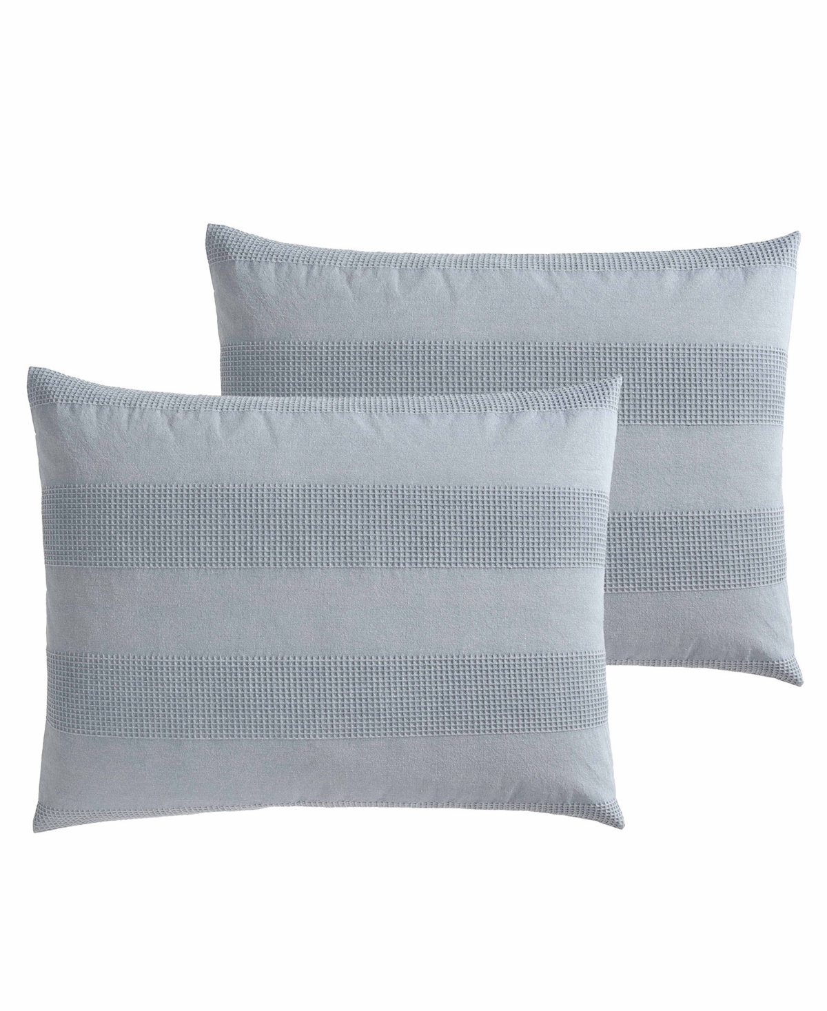 Palm Aire Harbor Waffle Stripe 3-Piece Comforter Set