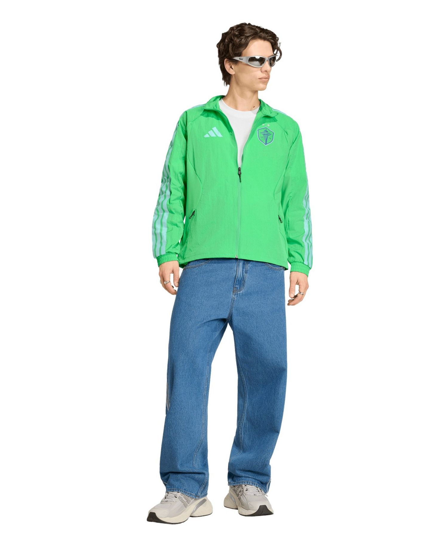 Men's Green Seattle Sounders FC 2026 Anthem Raglan Full-zip Jacket