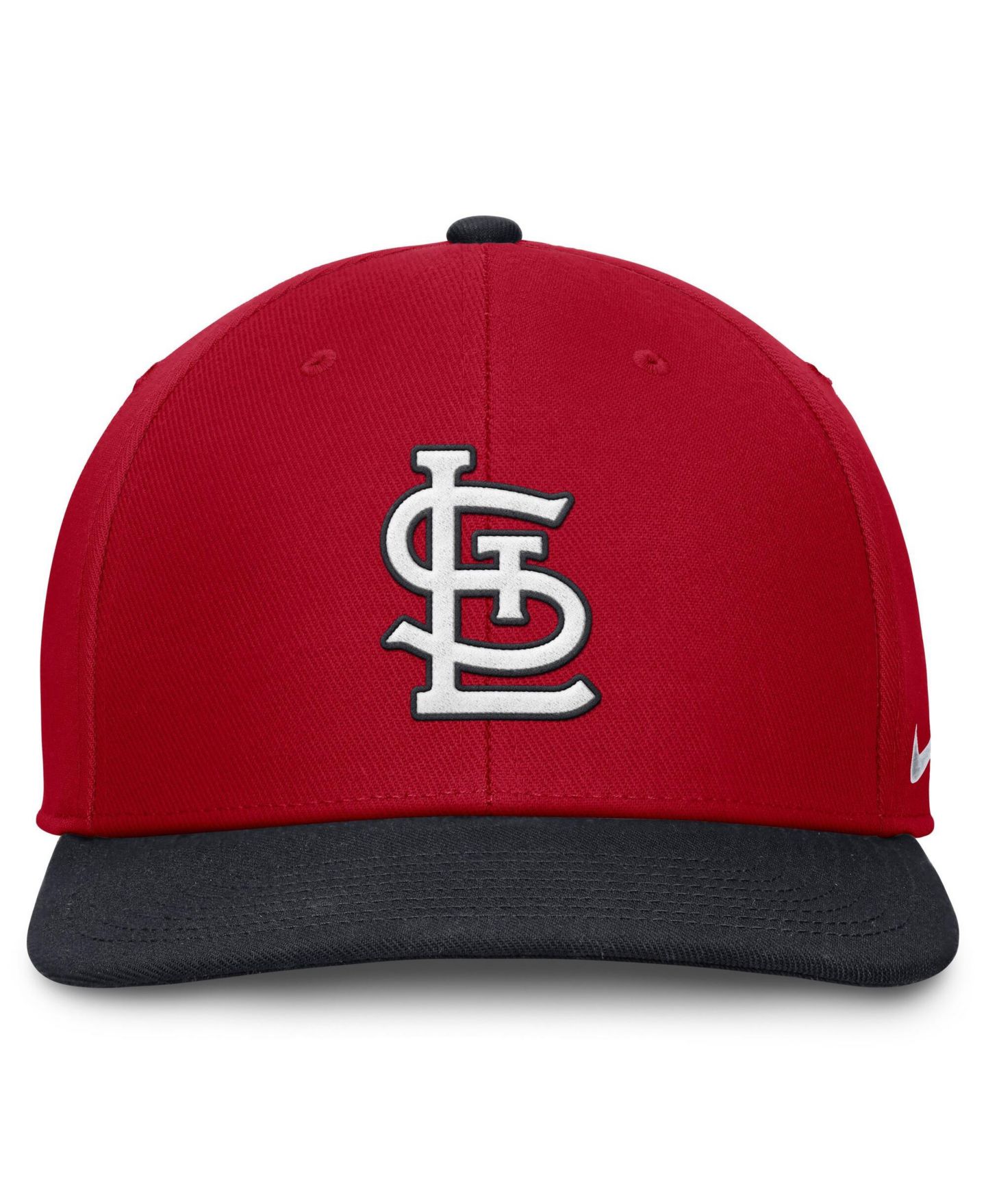Мужская кепка Nike Red/Navy St. Louis Cardinals Pro Dri-FIT snapback Hat — фото 2