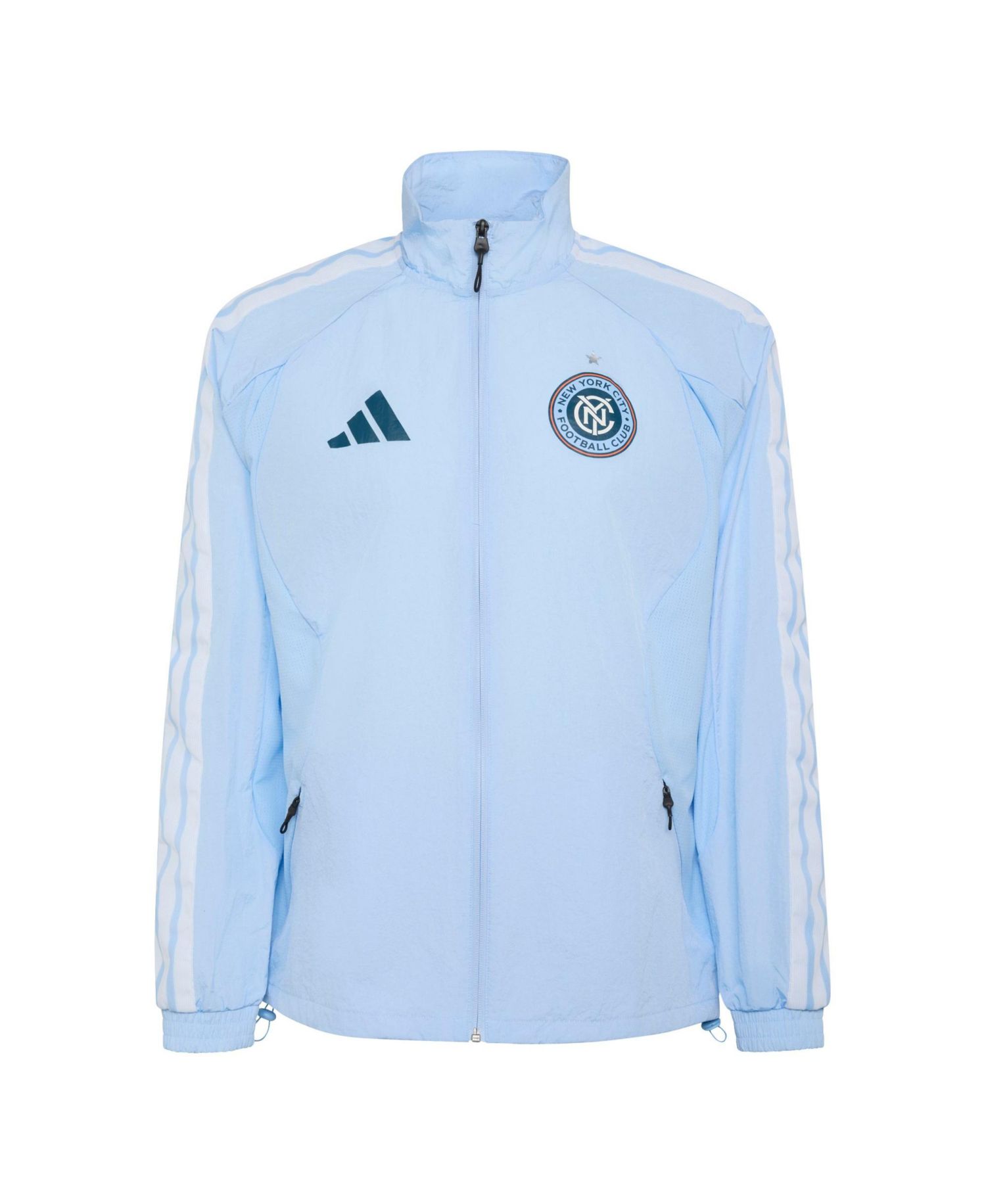 Men's Light Blue New York City FC 2026 Anthem Raglan Full-zip Jacket