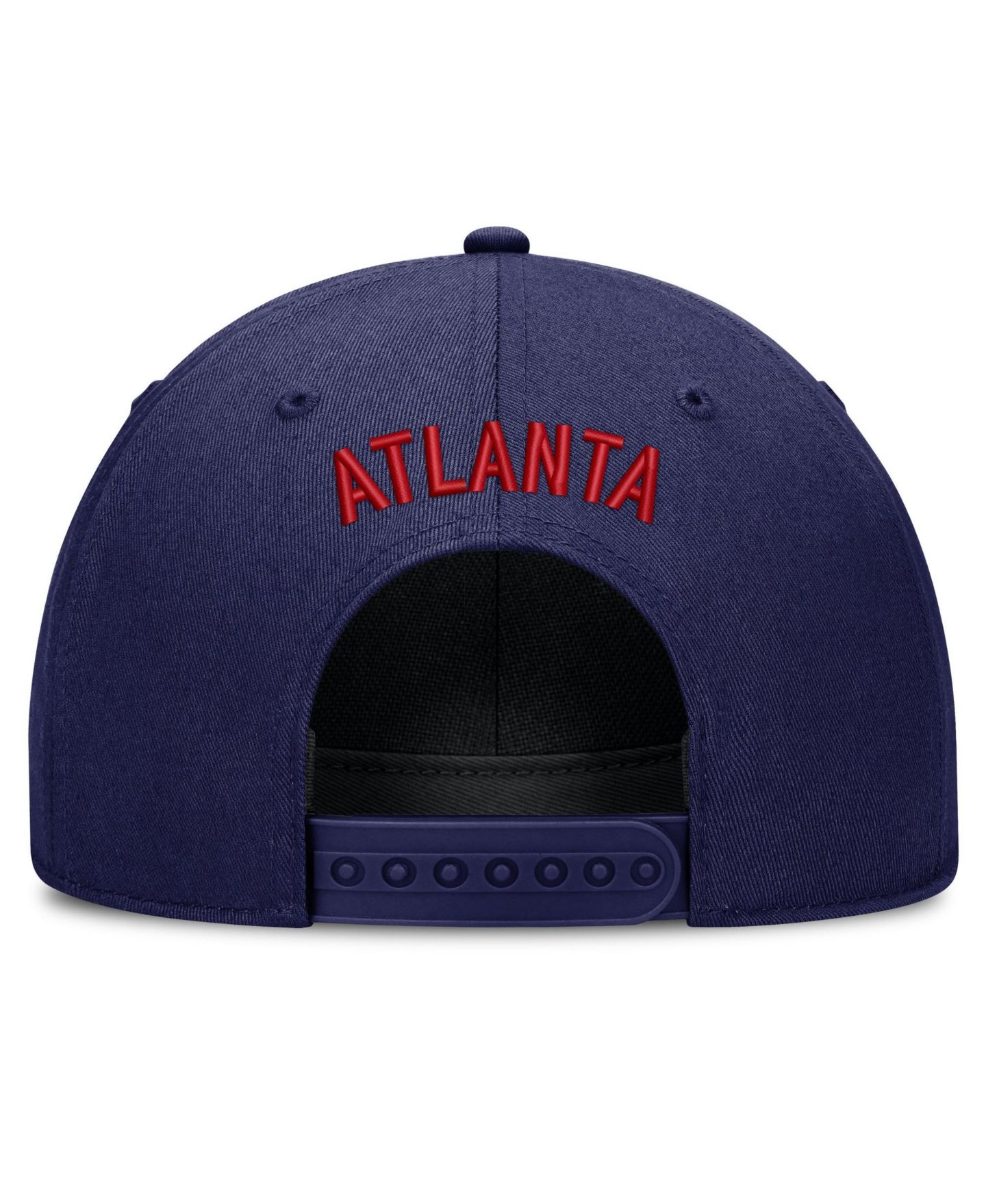 Мужская кепка Nike Royal Atlanta Braves Cooperstown Rise Adjustable Hat — фото 4