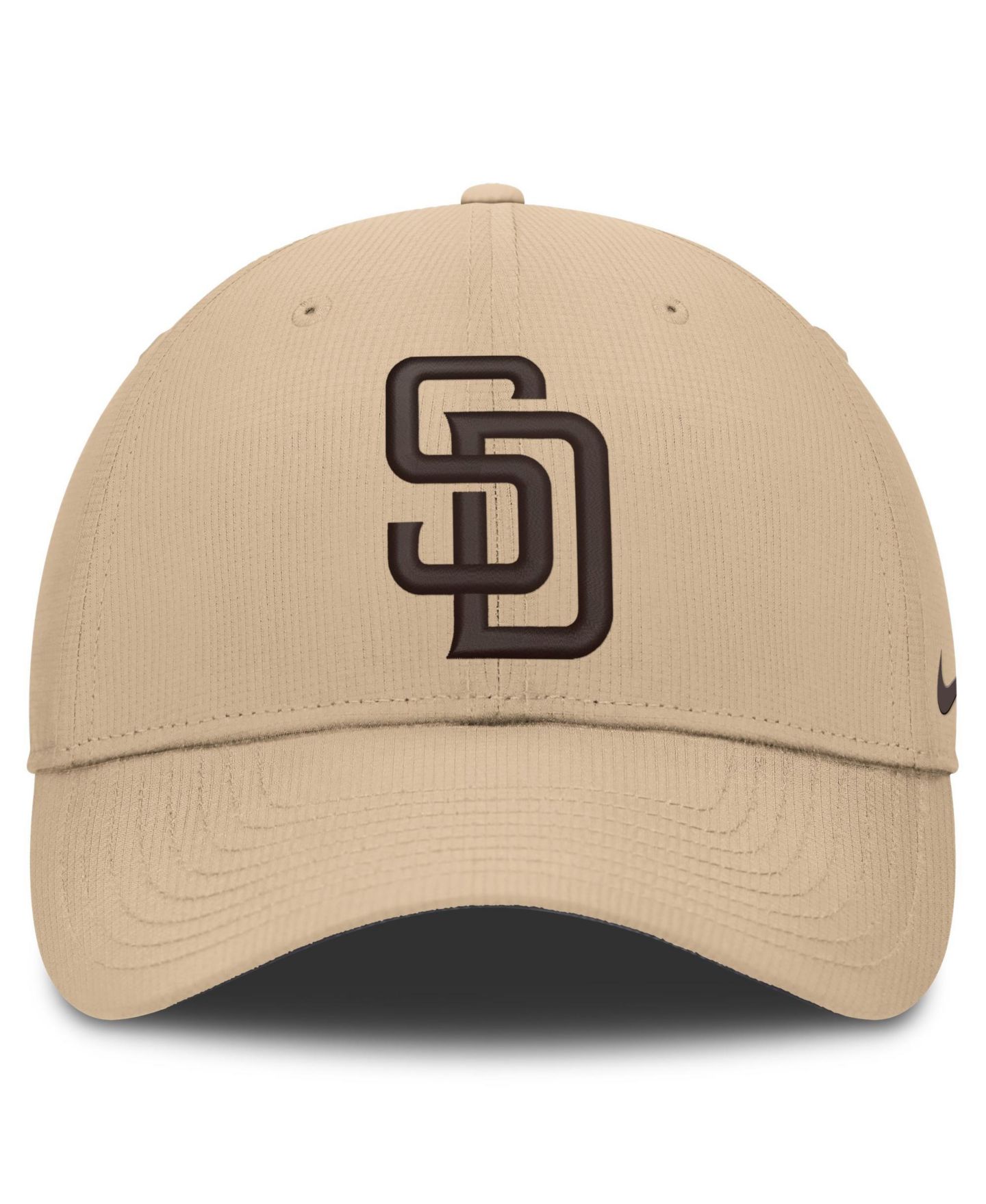 Мужская кепка Nike Khaki San Diego Padres Desert Ripstop Club Adjustable Hat — фото 2