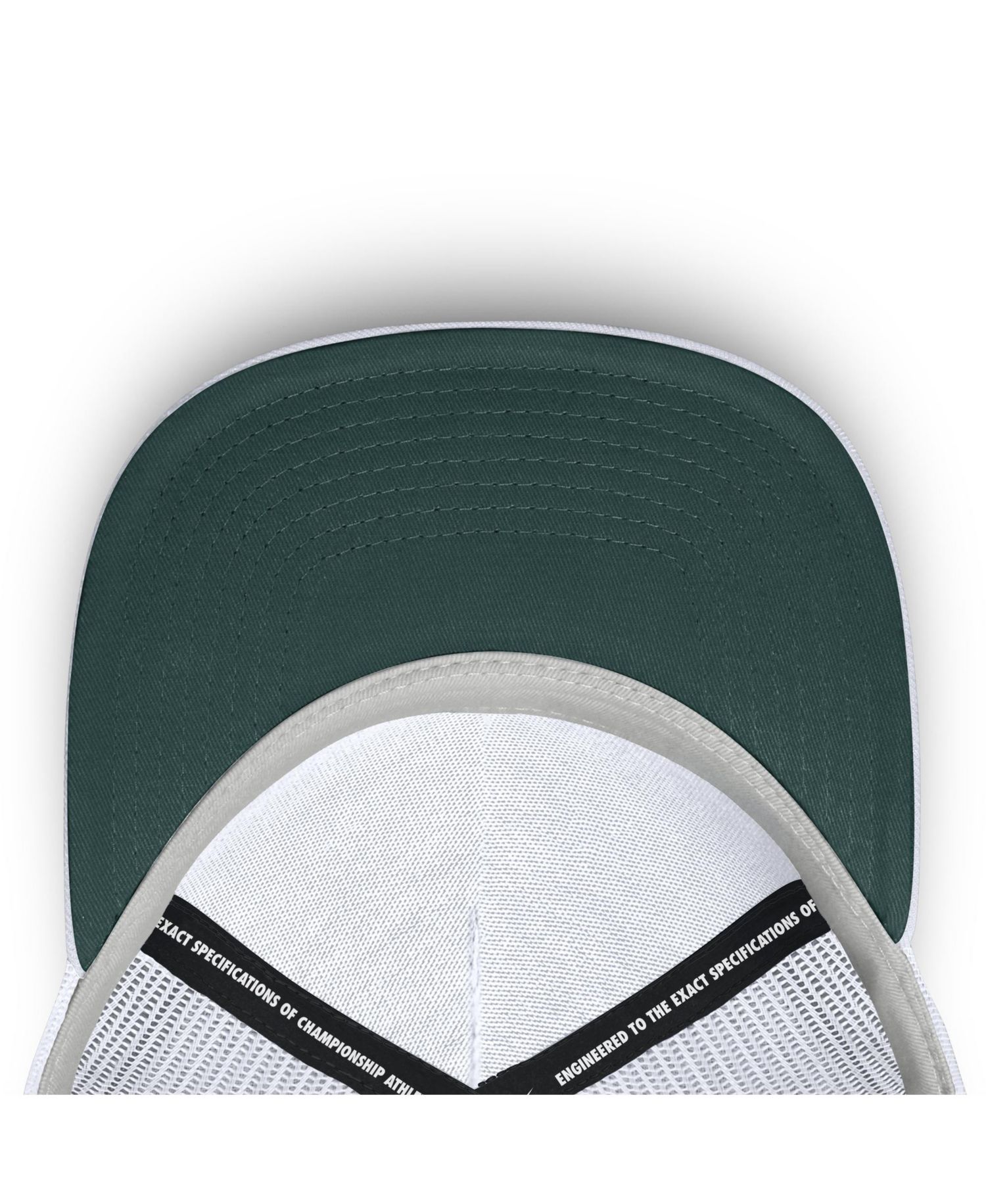 Men's and Women's White Michigan State Spartans Country Club Golfin' Rise Trucker Adjustable Hat