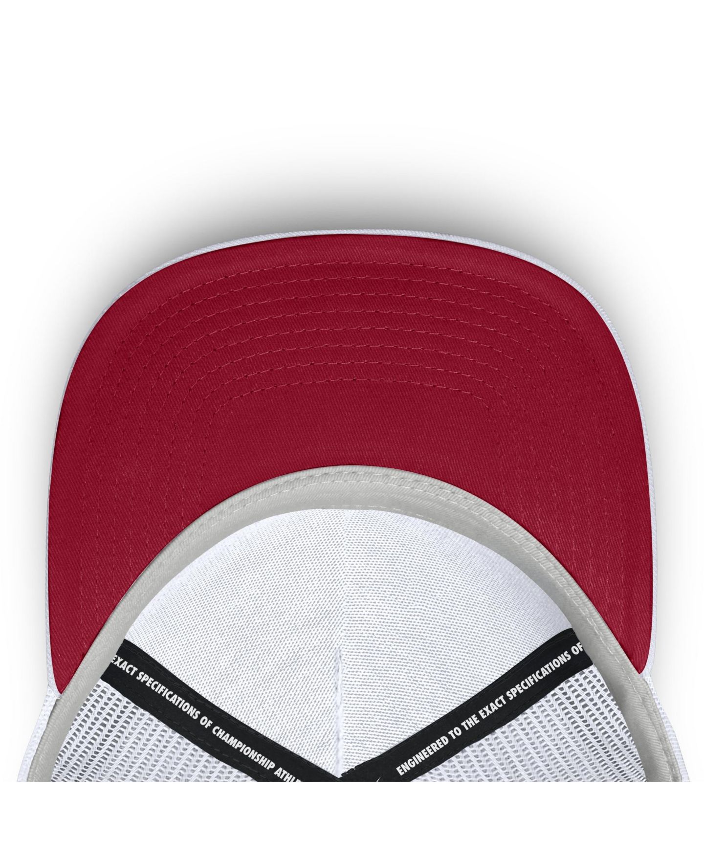 Кепка Nike White USC Trojans Country Club Golfin' Rise Trucker Adjustable Hat — фото 5