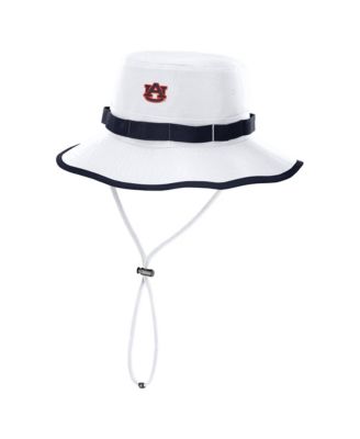 Men's White Auburn Tigers 2026 Sideline Apex Boonie Bucket Hat