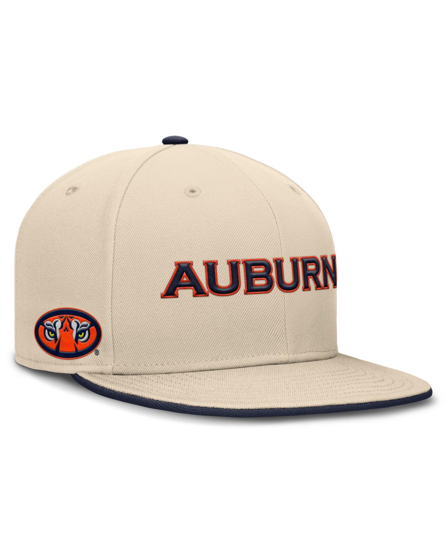 Men's Natural Auburn Tigers 2026 Primetime Natural True Fitted Hat