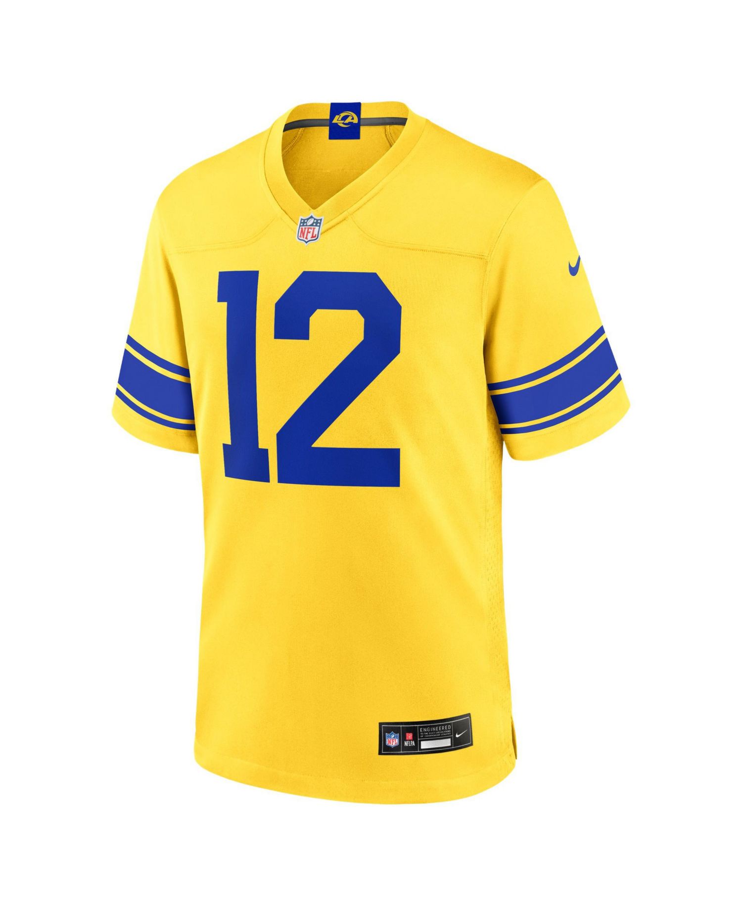 Men's Puka Nacua Los Angeles Rams Classic Sol Game Jersey