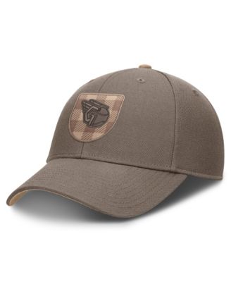 Men's Brown Cleveland Guardians Statement Rise Adjustable Hat