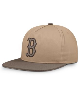 Men's Light Brown Boston Red Sox Statement Adjustable Hat