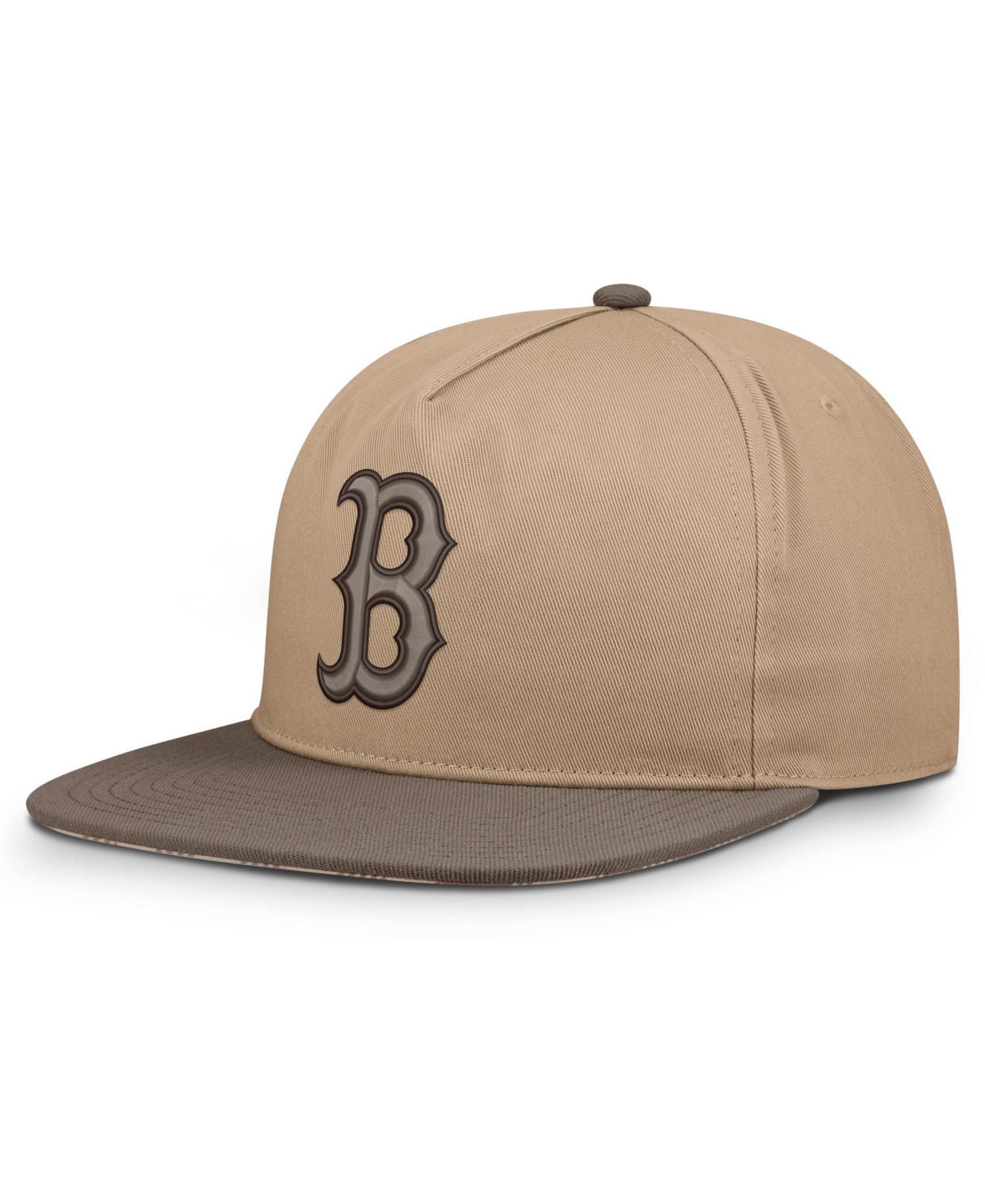 Men's Light Brown Boston Red Sox Statement Adjustable Hat