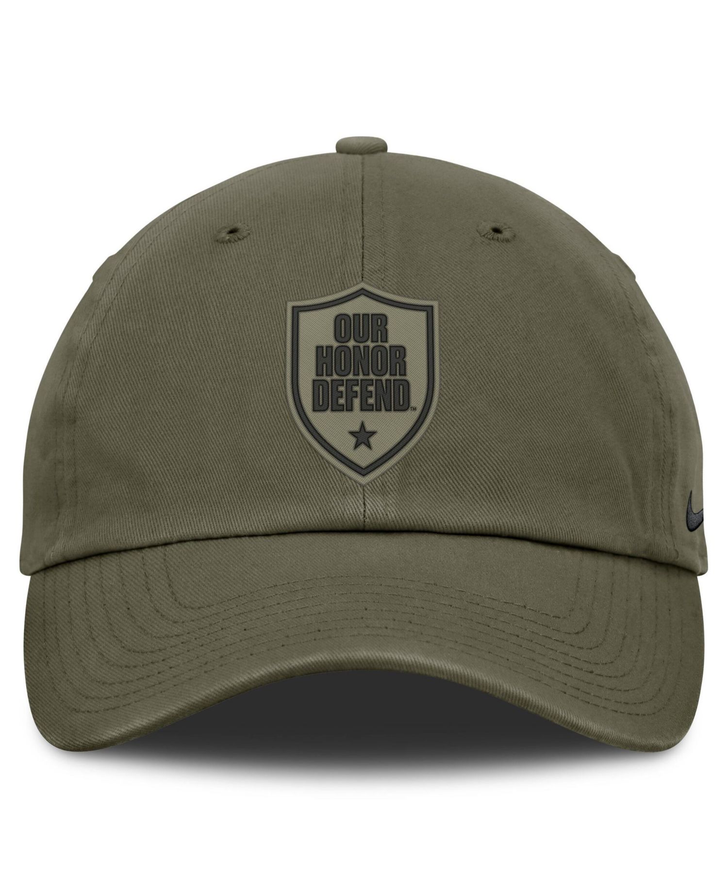 Men's Olive Ohio State Buckeyes Primetime SwooshFlex Dri-FIT Hat