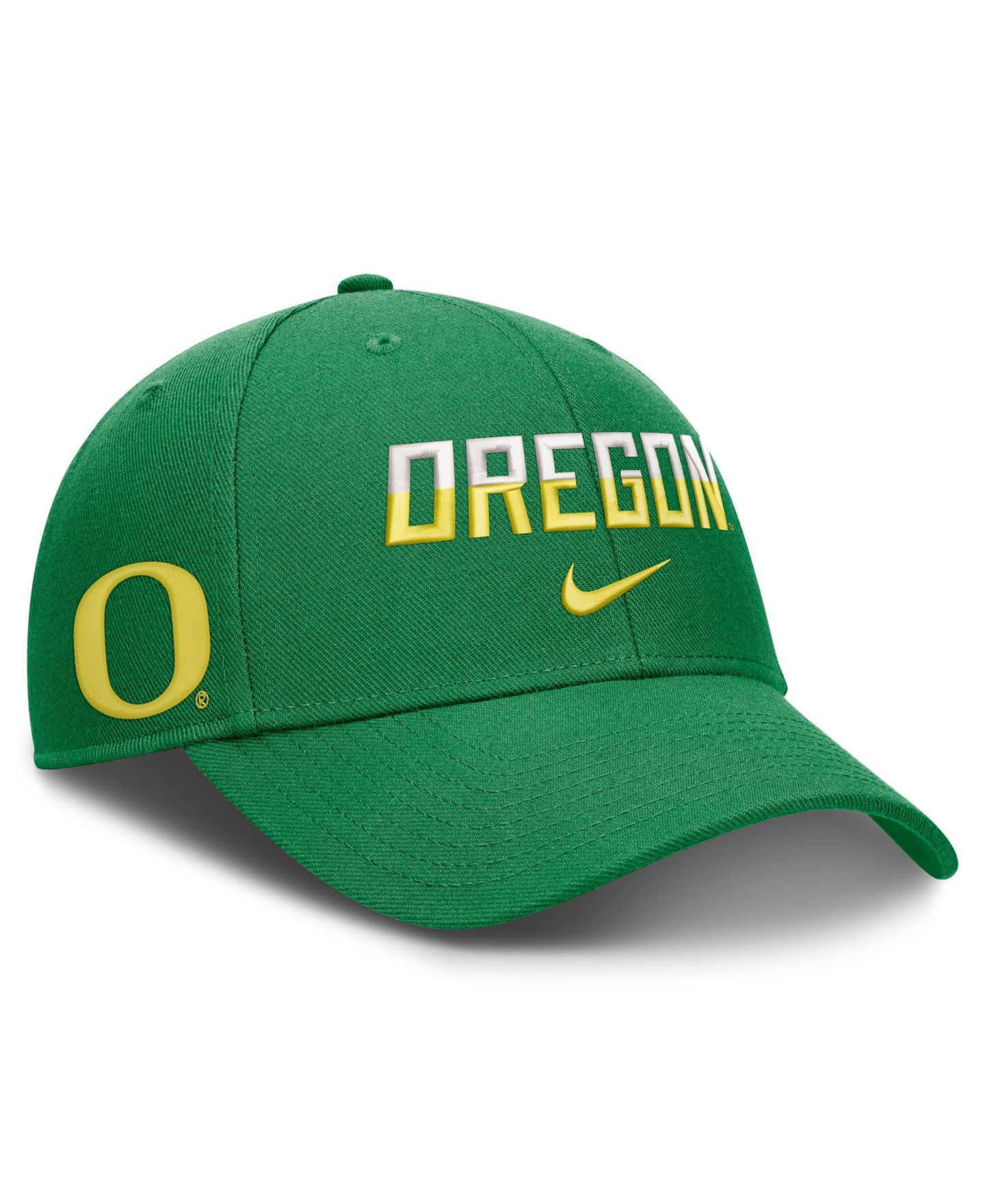 Кепка Nike Green Oregon Ducks 2026 On-Field Gameday Rise Adjustable Hat — фото 3