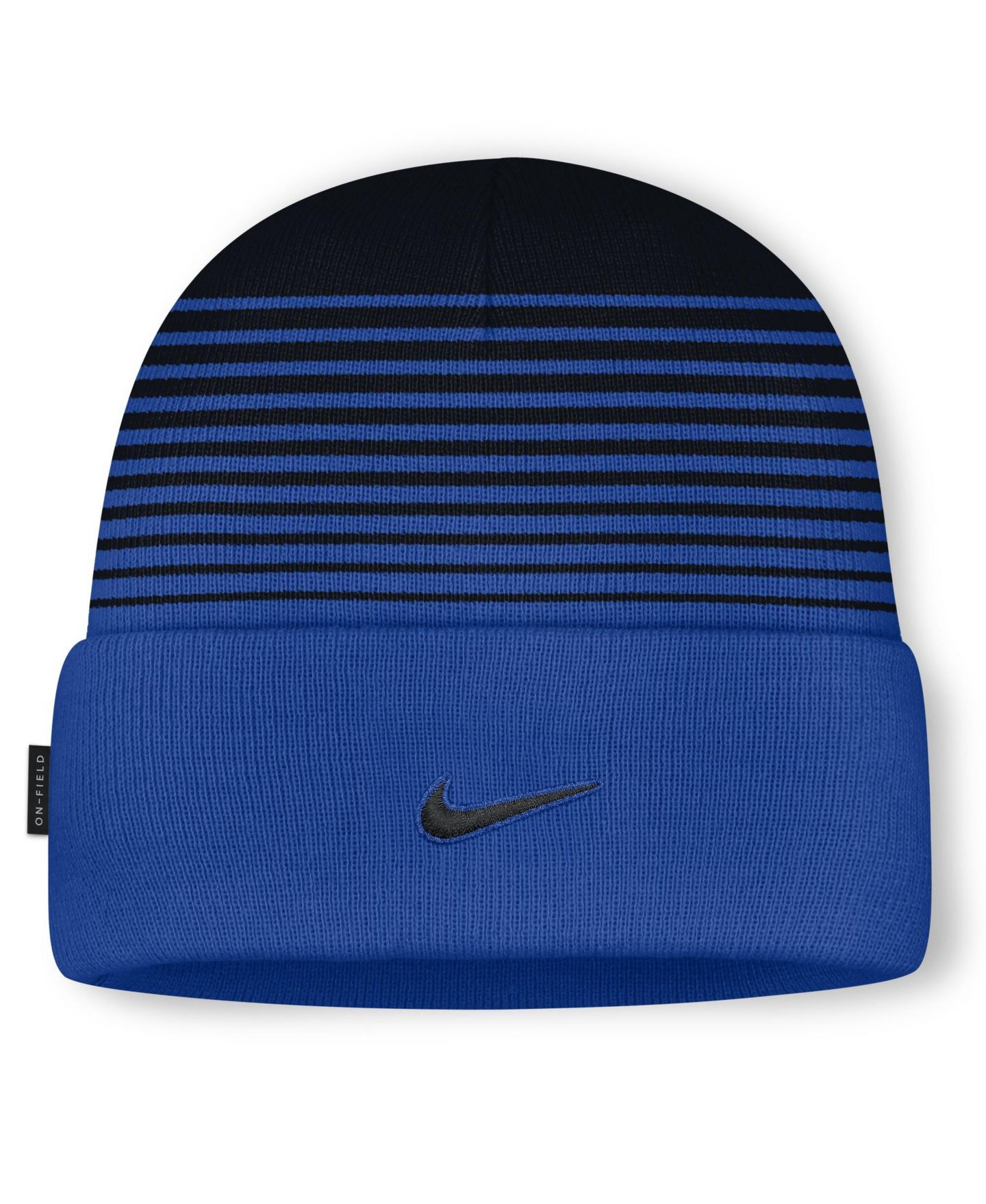Шапка Nike Royal/Black Duke Blue Devils On-Field Utility Knit Hat — фото 2