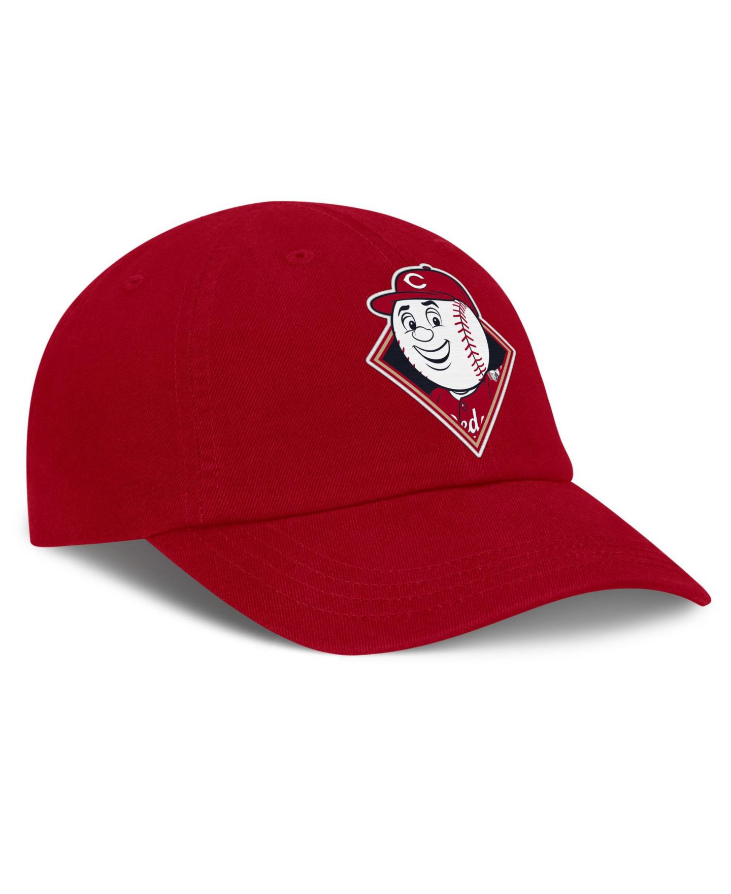 Кепка Nike Red Cincinnati Reds Mascot Club Flex Hat для малышей — фото 3