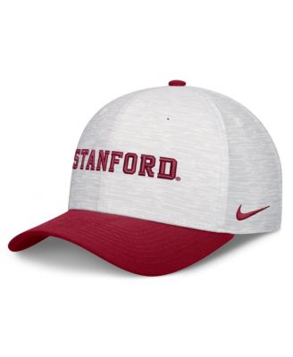 Men's and Women's White/Cardinal Stanford Cardinal Primetime Rise Adjustable Hat