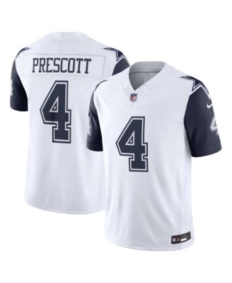 Men's Dak Prescott White Dallas Cowboys Alternate Vapor F.U.S.E. Stitched Limited Jersey