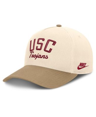 Men's and Women's Natural/Beige USC Trojans Legacy Rise Adjustable Hat