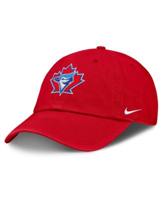 Men's Red Toronto Blue Jays Club Adjustable Hat