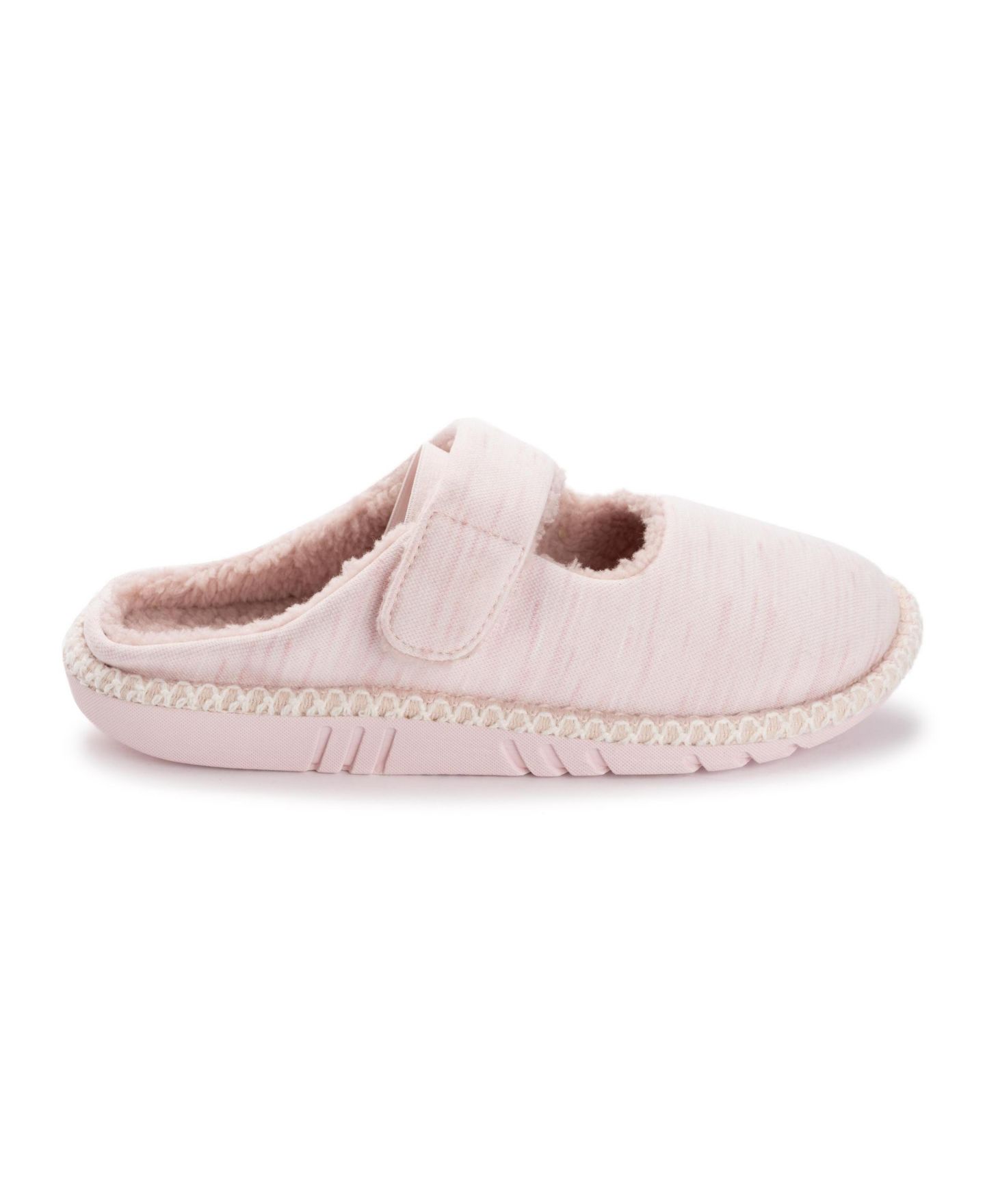 Женские тапочки MUK LUKS All Day Mary Jane Slippers, цвет: Розовый — фото 6