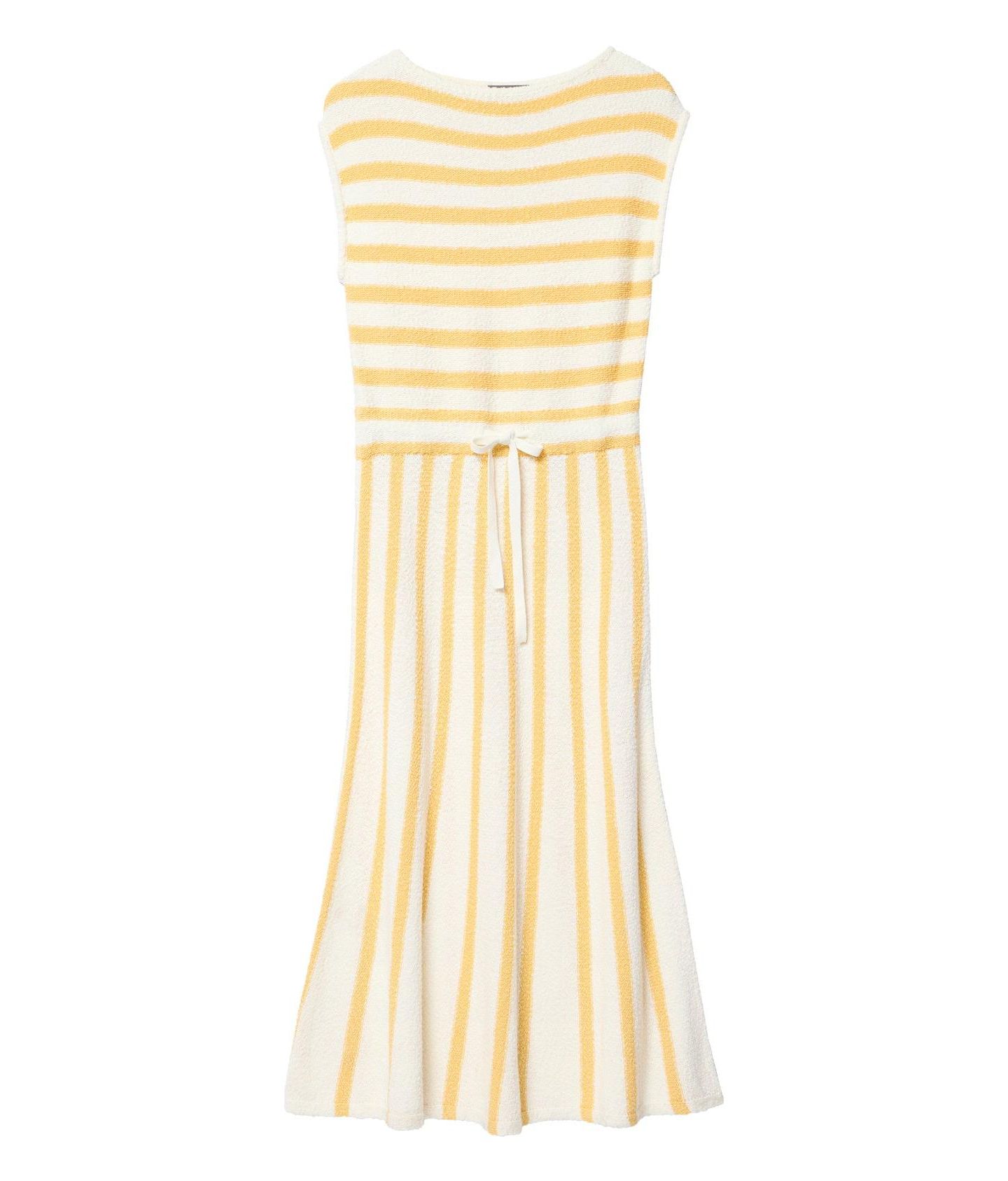 Женское платье Mint Velvet Striped A-Line Midi — фото 5