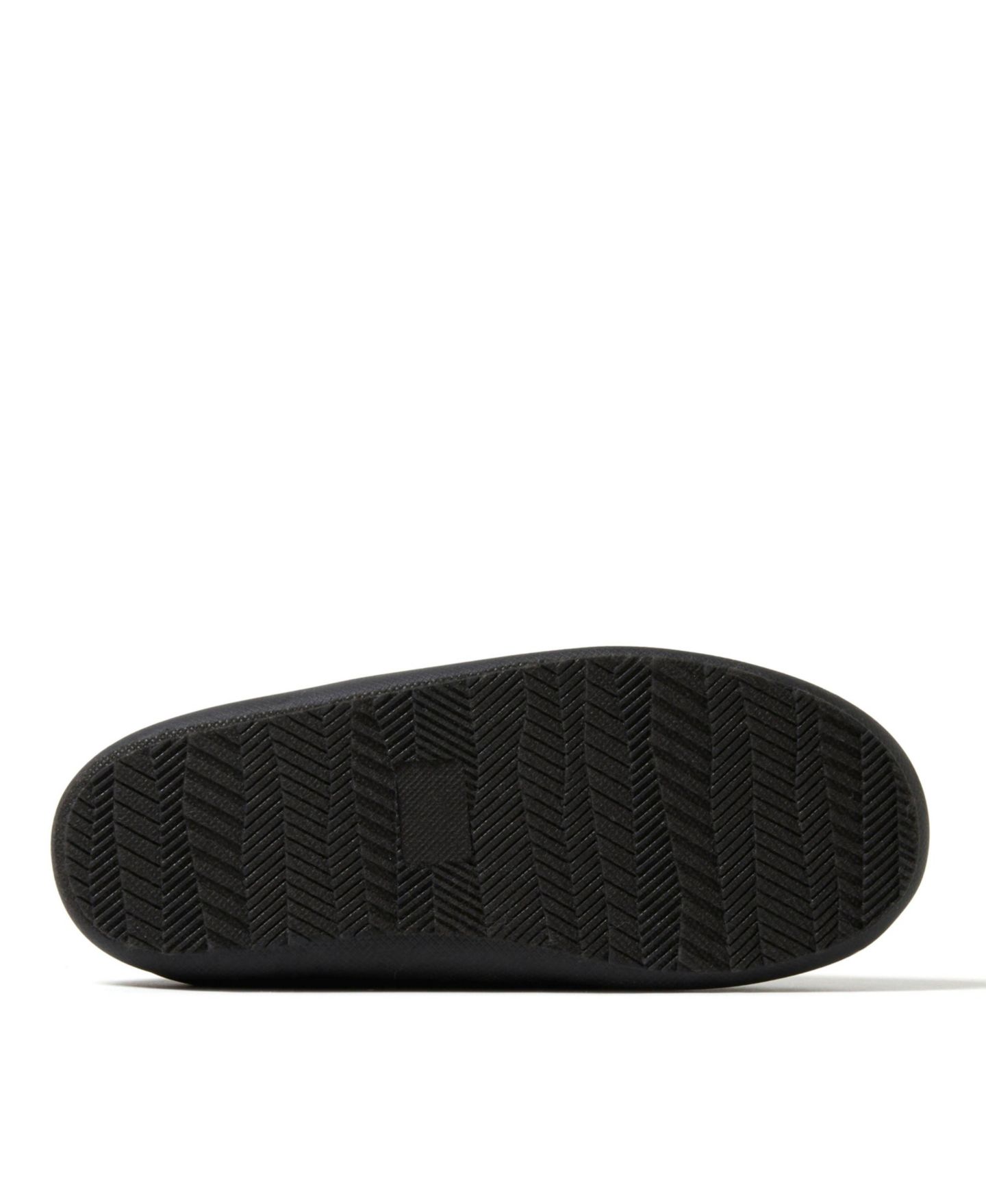 Женские тапочки Dearfoams Fern Ripstop Closed Back House Slipper, цвет: Чёрный — фото 6