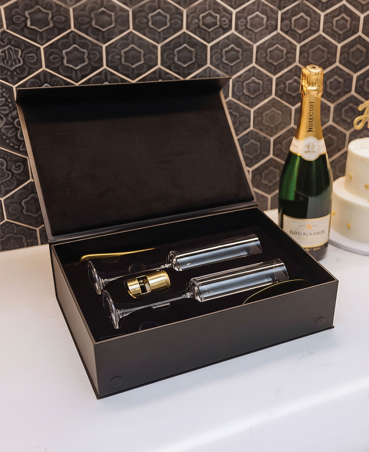 Legacy Arbane Champagne Glass Cake Knife Set