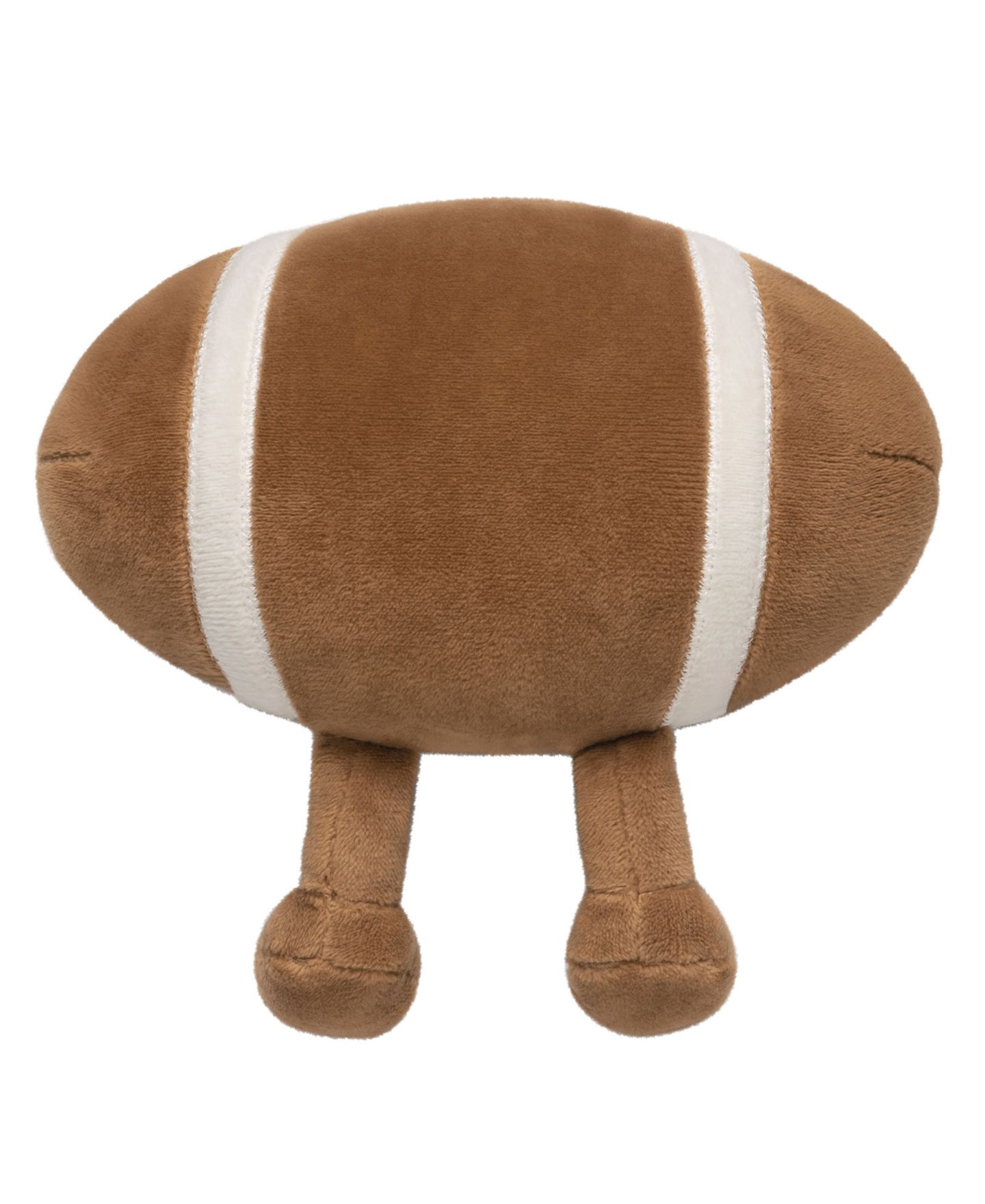 Детская мягкая игрушка Little Me My 1st Football 6.5" Rattle Plush, цвет: Коричневый — фото 2
