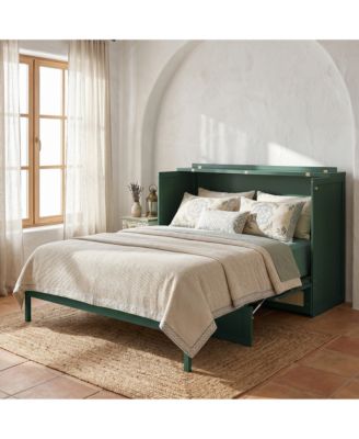 Queen Murphy Bed with Large Drawers