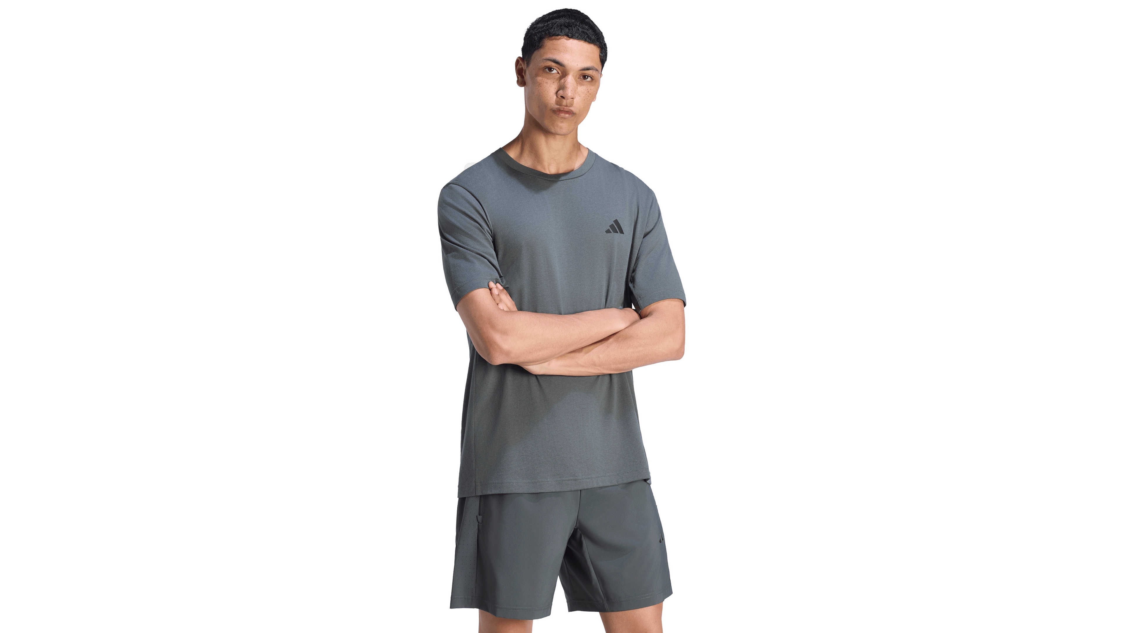 adidas Men's Essentials Feel Ready Crewneck T-Shirt