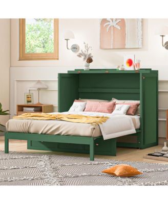 Full Size Murphy Bed with Large Drawers