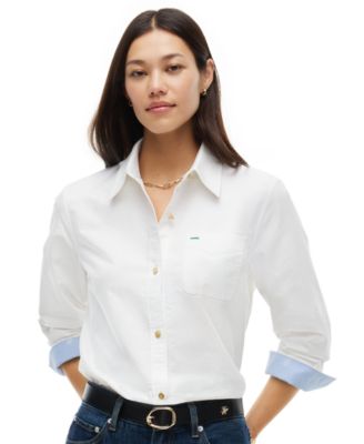 Women's Long Sleeve American Icons Oxford Shirt
