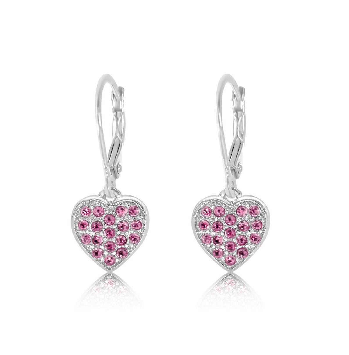 Chanteur Kids Heart Hypoallergenic Earrings for Girls with Leverbacks