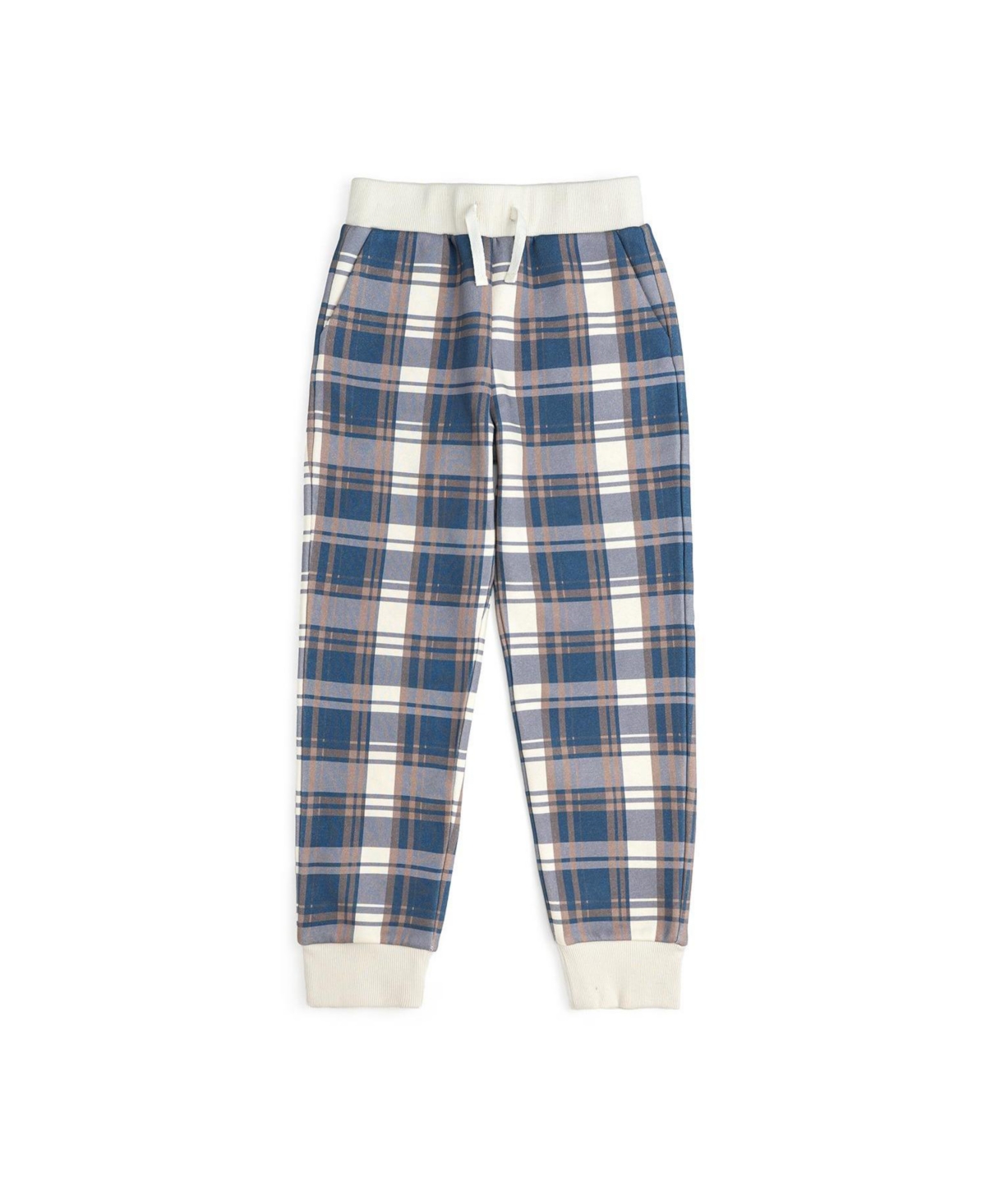 Sweet Wink Little Boys Plaid Jogger