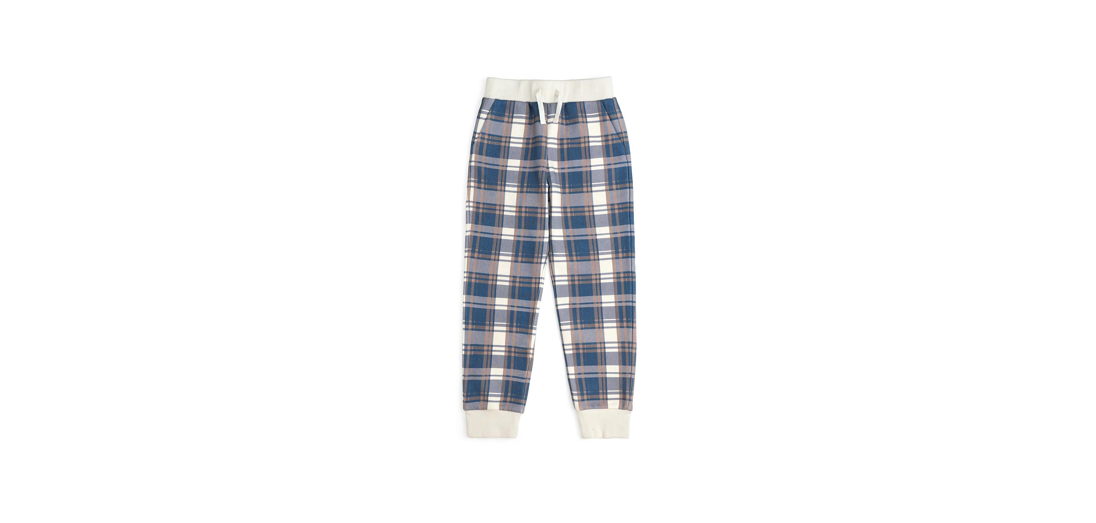 Sweet Wink Little Boys Plaid Jogger