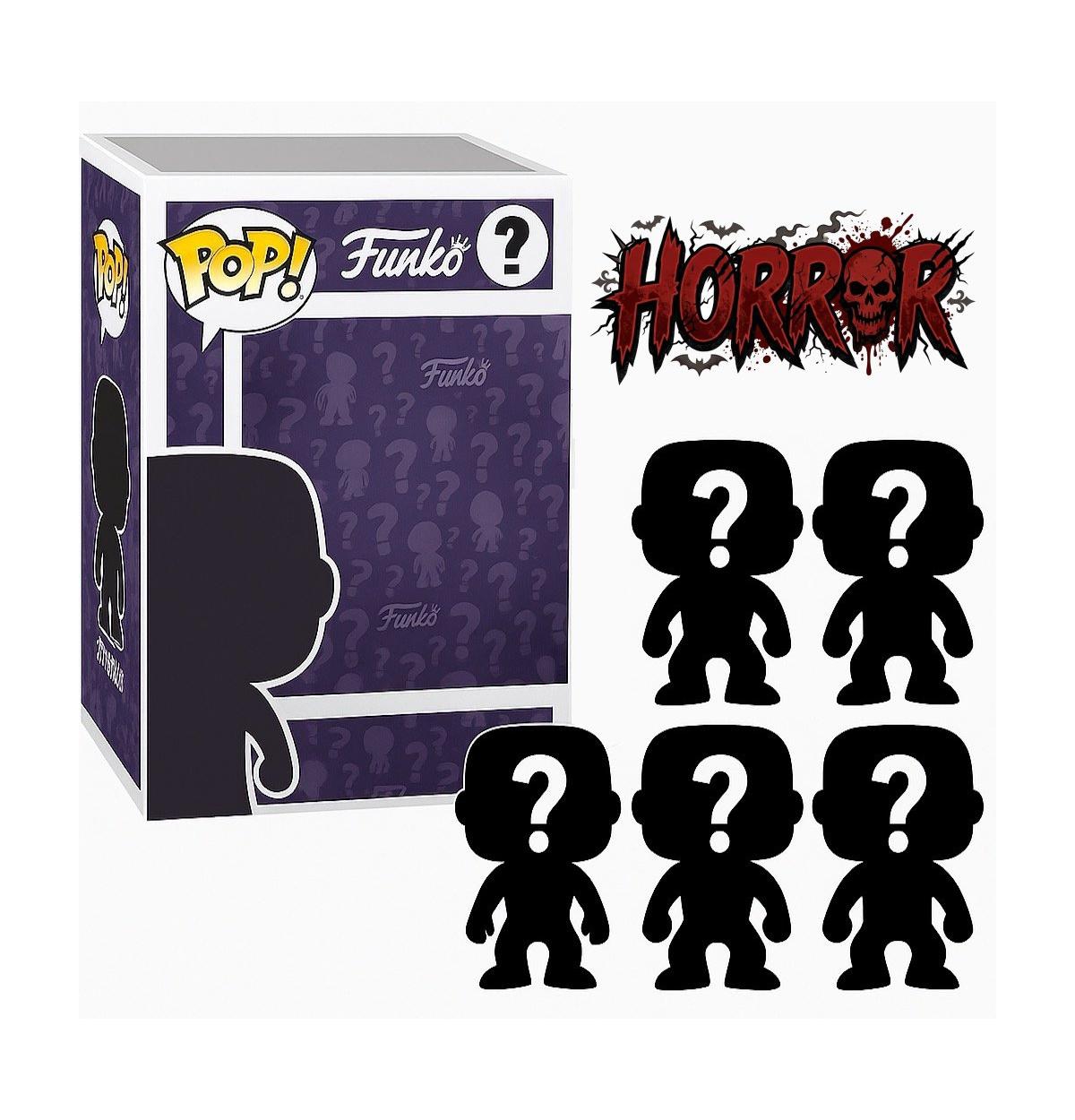Funko Pop! Horror 5-Piece Mystery Vinyl Figures, Ages 4+