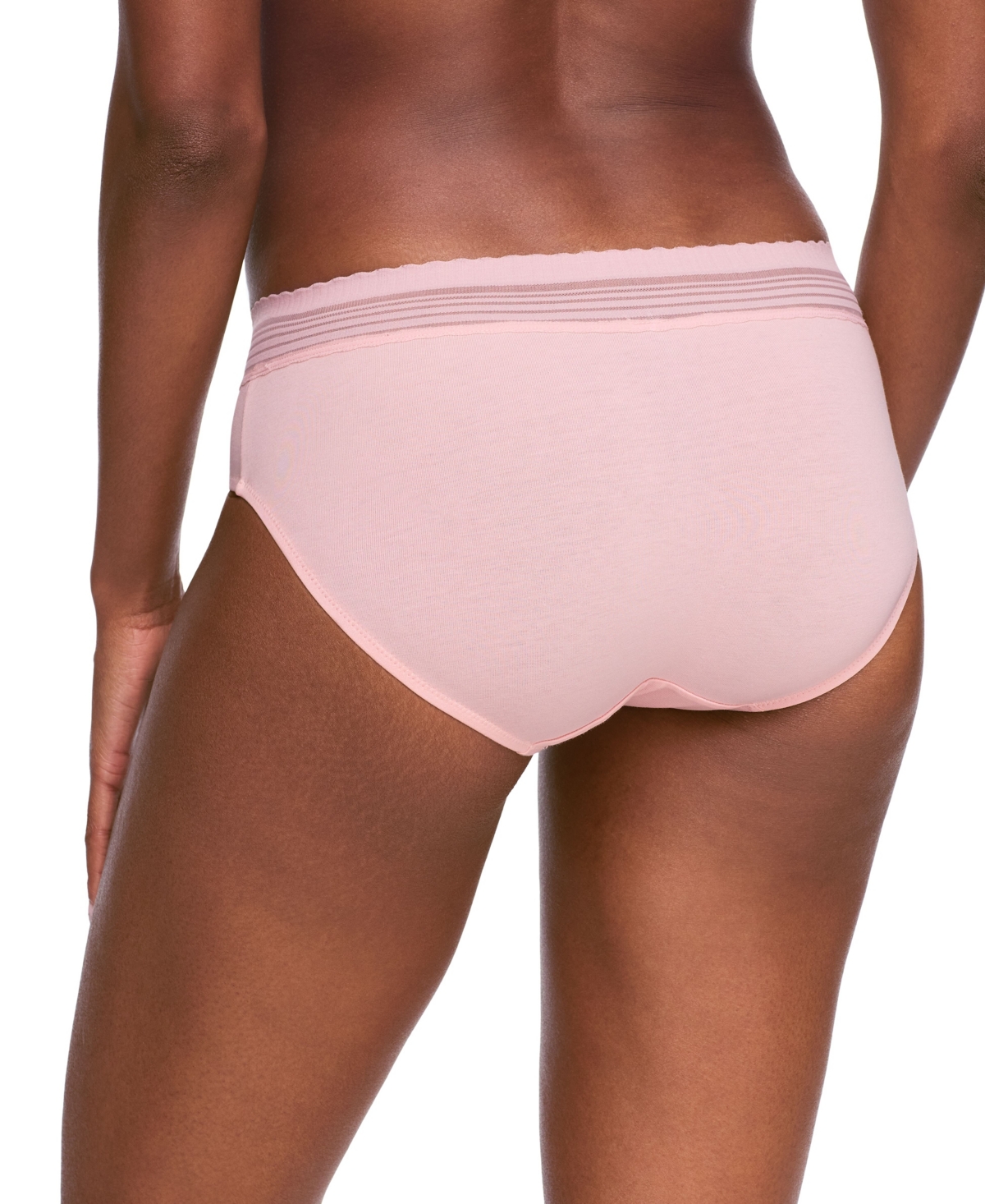 Warner's Women's No Pinching, Problems Cotton Blend Dig-Free Comfort Hipster Panty, WRW263HP02J658