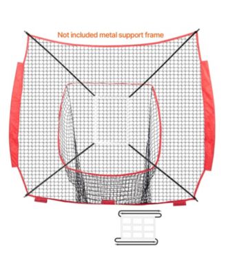 7 x 7 ft Portable Baseball Softball Hitting Practice Net