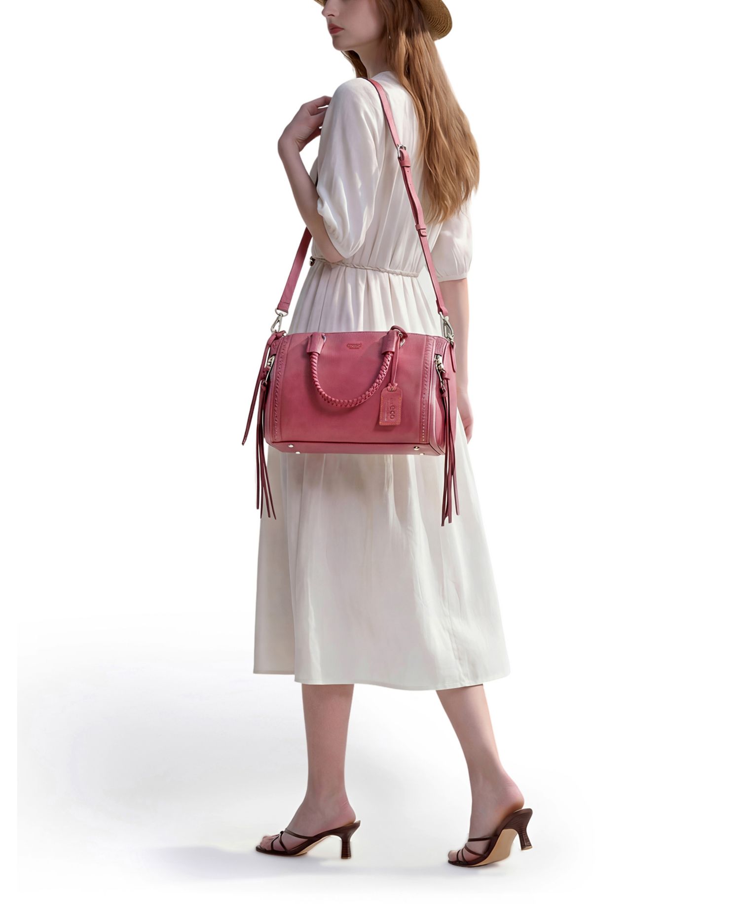 Lily Small Leather Satchel Bag