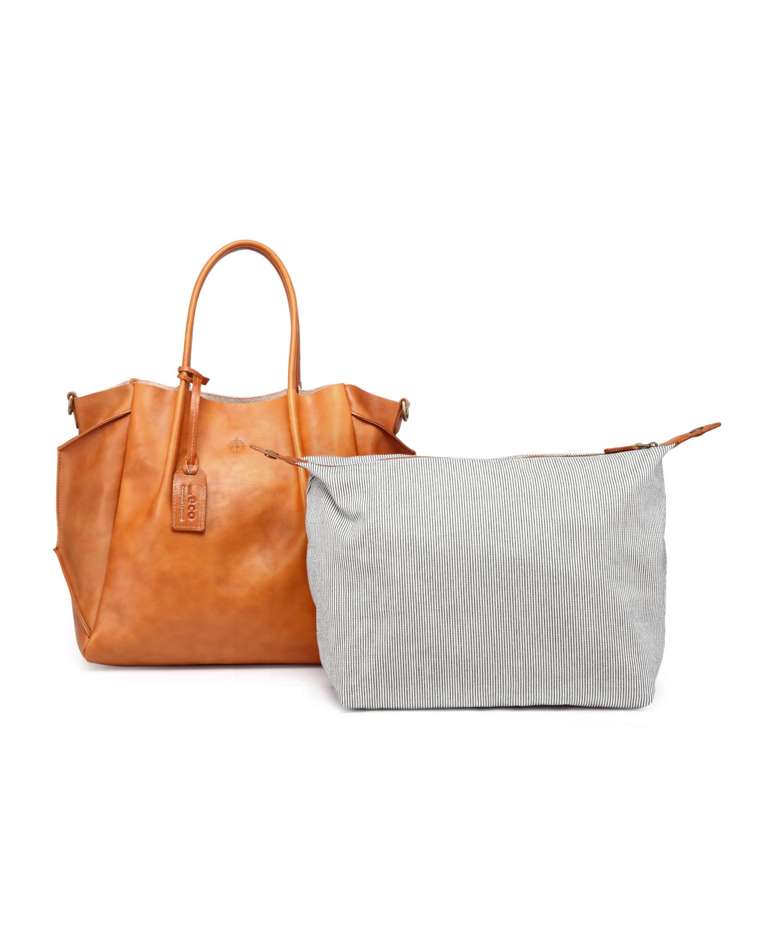 Sprout Land Extra-Large Leather Tote Bag