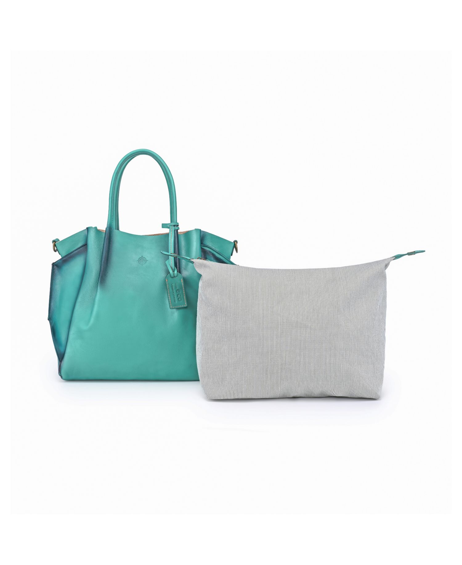 Sprout Land Extra-Large Leather Tote Bag